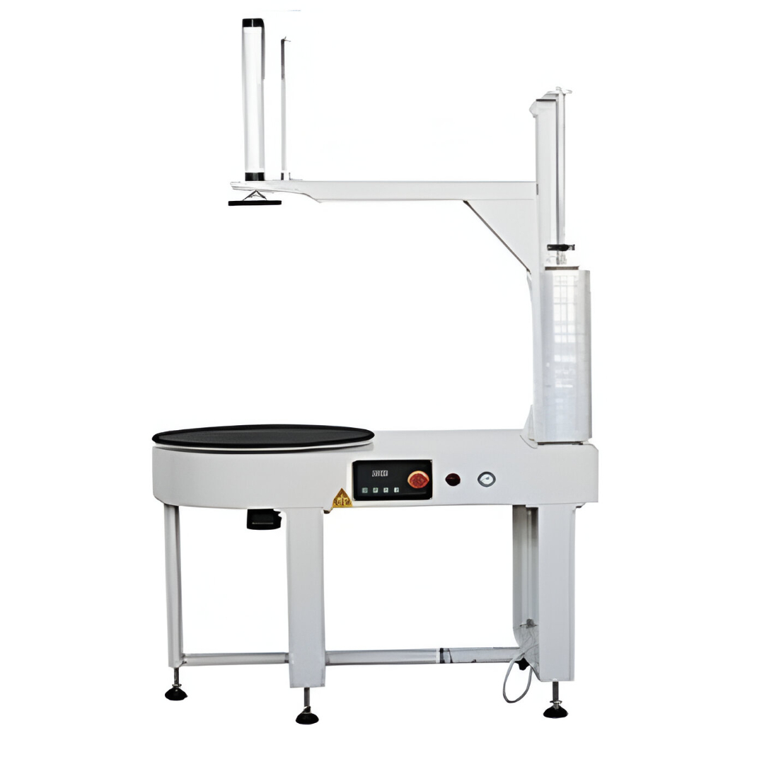 Box wrapping machine
